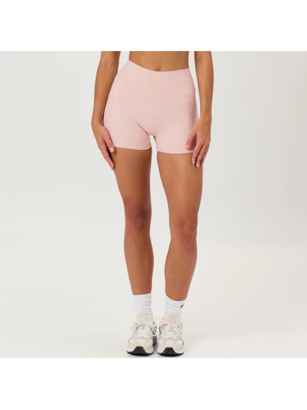 CSB Serenity Bandeau Top and Scrunch Shorts in Blush - Picture 2 of 5